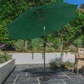 Pure Garden 10-Foot Patio Umbrella with Base, Hunter Green 50-LG1034B